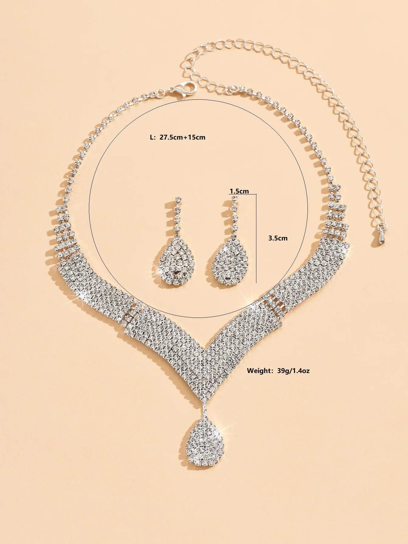 Veloura Rhinestone Set